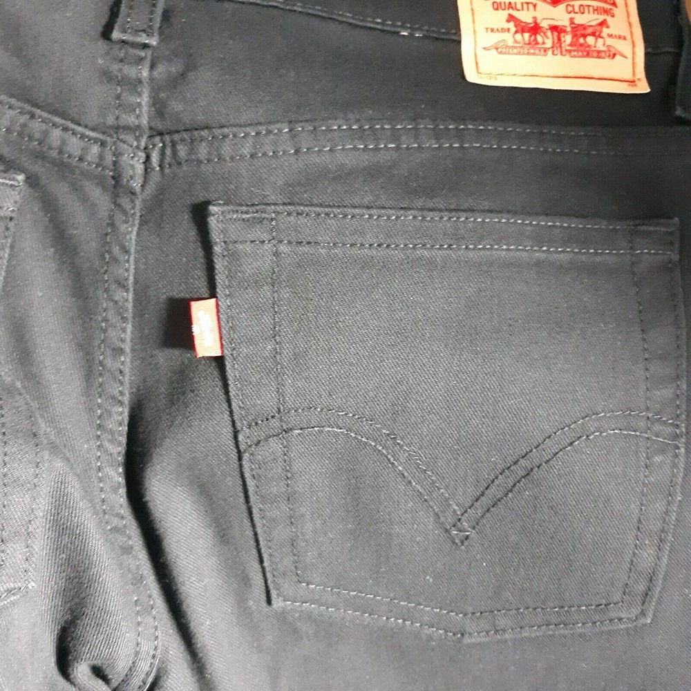 Levi Strauss 550 Women's Size 14M Black Jeans - Picture 7 of 9